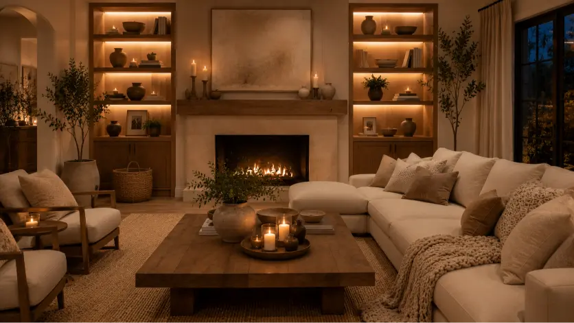 Create a Fireplace Focal Point