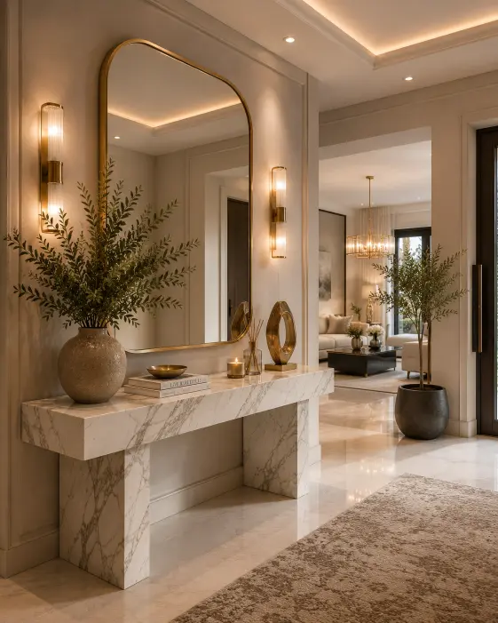 Luxury Marble Console