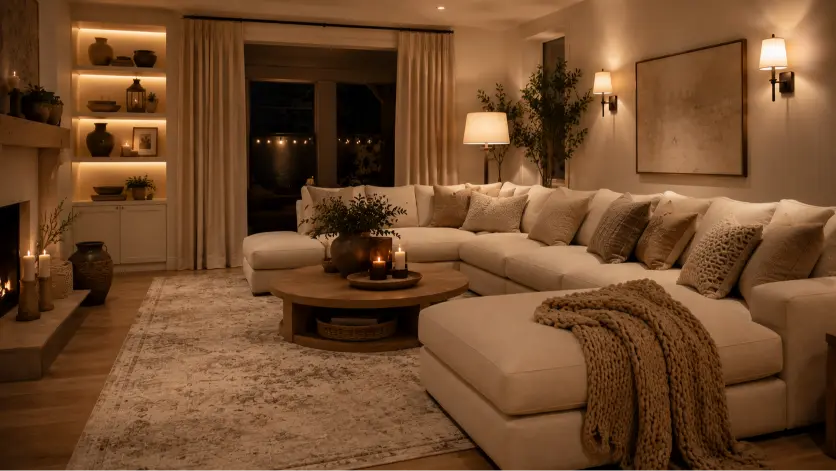 Use Layered Lighting Instead of One Ceiling Light