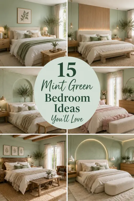 15 Mint Green Bedroom Ideas