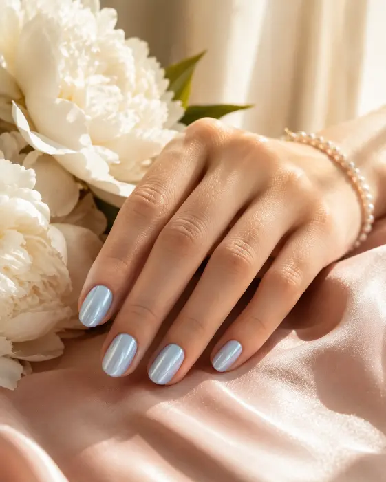 Baby Blue Pearl Chrome