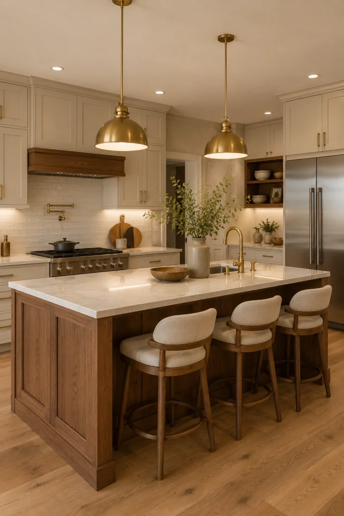Layer Different Warm Neutral Tones