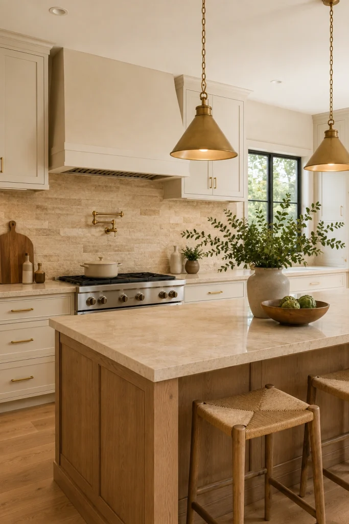Use Brass Hardware for Subtle Warmth