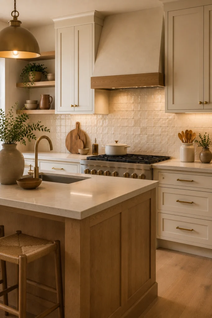 Warm Under-Cabinet Lighting